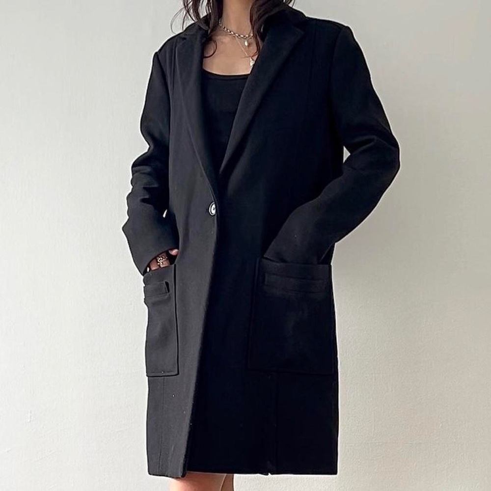 Proenza Schouler Long Wool Blazer Coat size 6